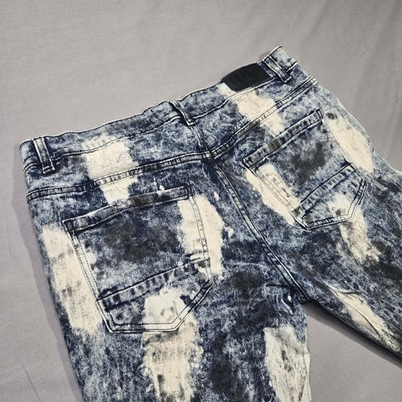 Another Hype Piece Bleach Distressed Denim Jeans AHP Men's Jeans Size 38/32‎ - Picture 3 of 12